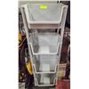Image 1 : 4-TIER ROLLING STORAGE SOLUTION - MULTI-