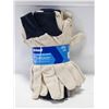 Image 1 : NEW 6 PACK KOBALT COTTON WORKGLOVES