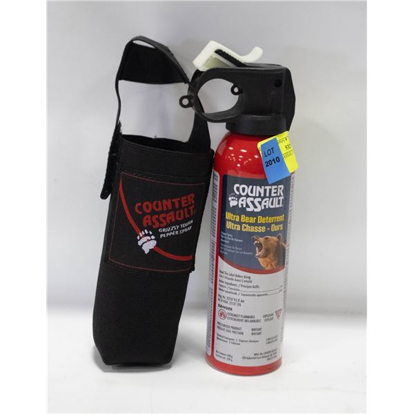 COUNTER ASSAULT BEAR SPRAY EXP:2028