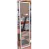 Image 1 : INSURANCE CLAIM: WHITE FRAMED MIRROR 57.25" X 14"