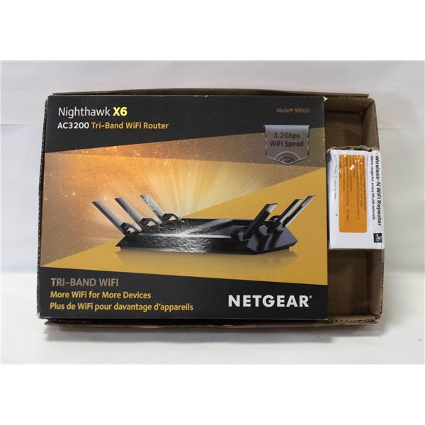 NETGEAR UNUSED NIGHTHAWK X6 AC3200