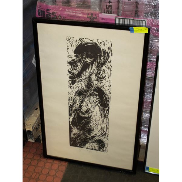 FRAMED PRINT - 'AFRICAN THOUGHTS'