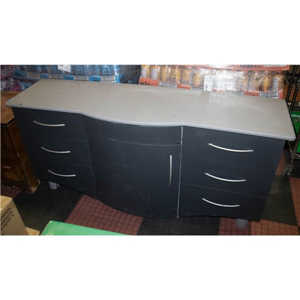 UNCLAIMED SIDEBOARD H-29" W-18" L-64"