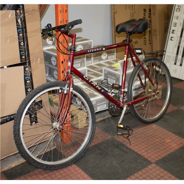 GIANT SEDONA ROAD/MOUNTAIN BIKE W/LARGE SEAT