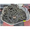 Image 1 : LARGE BIN W/VARIOUS HD CORDS