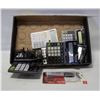Image 1 : INSURANCE CLAIM: FLAT OF ASSORTED CALCULATORS &