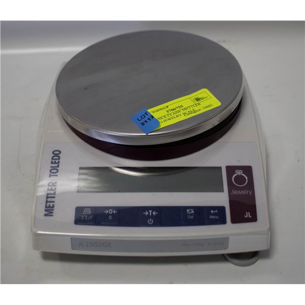 INSURANCE CLAIM: METTLER TOLEDO JEWELRY SCALE
