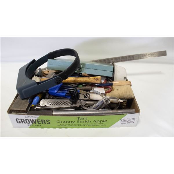 INSURANCE CLAIM: FLAT OF ASSORTED JEWELRY MAKER