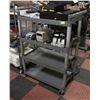 Image 1 : INSURANCE CLAIM: 4 TIER PLASTIC CART *SMOKE DAMAGE