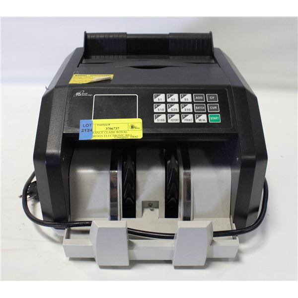 INSURANCE CLAIM: ROYAL SOVEREIGN ELECTRONIC BILL