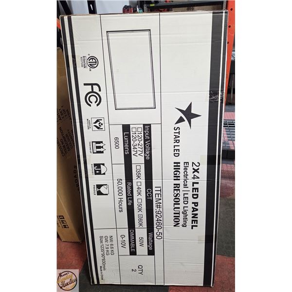 INSURANCE CLAIM: STAR LED 2X4 LED PANEL