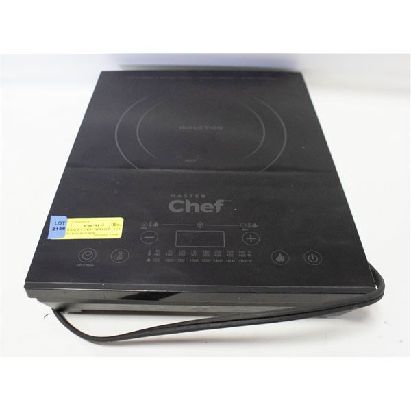 INSURANCE CLAIM: MASTER CHEF INDUCTION BURNER