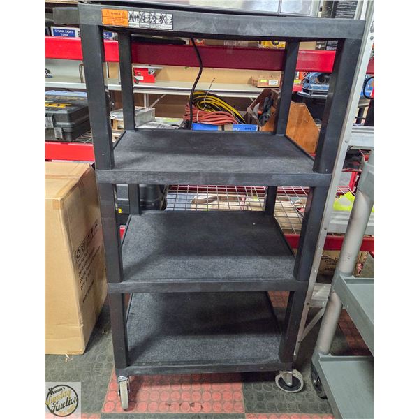 INSURANCE CLAIM: 4 TIER PLASTIC CART *SMOKE DAMAGE