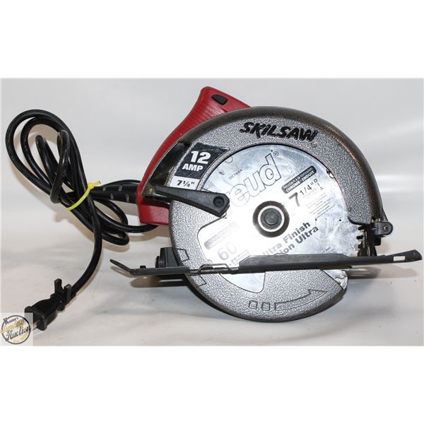 SKILSAW - MODEL #5385 - 7 1/4" CIRCULAR SAW,