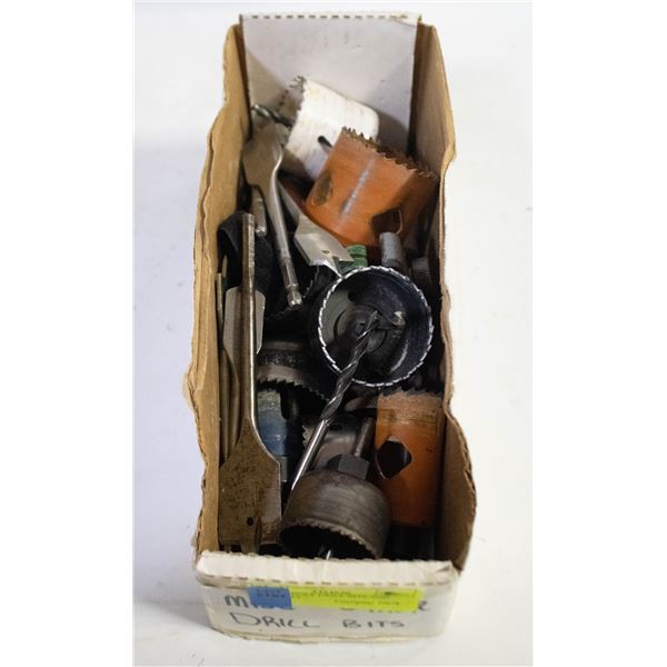 FLAT OF HOLE DRILL BITS AND DRILL BITS