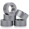 Image 1 : NEW 5 PACK TAPEBEAR GREY DUCT TAPE 30 YARDS