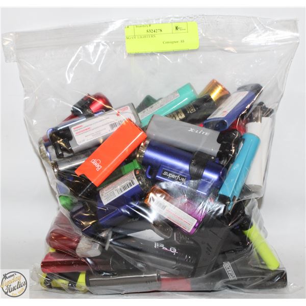 BAG OF LIGHTERS