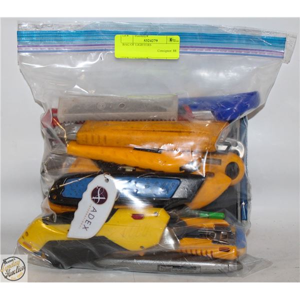 BAG OF LIGHTERS