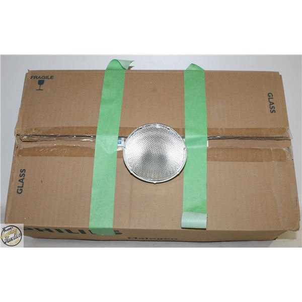 NEW CASE OF 15 PHILIPS 75PAR30 HALOGEN BULBS