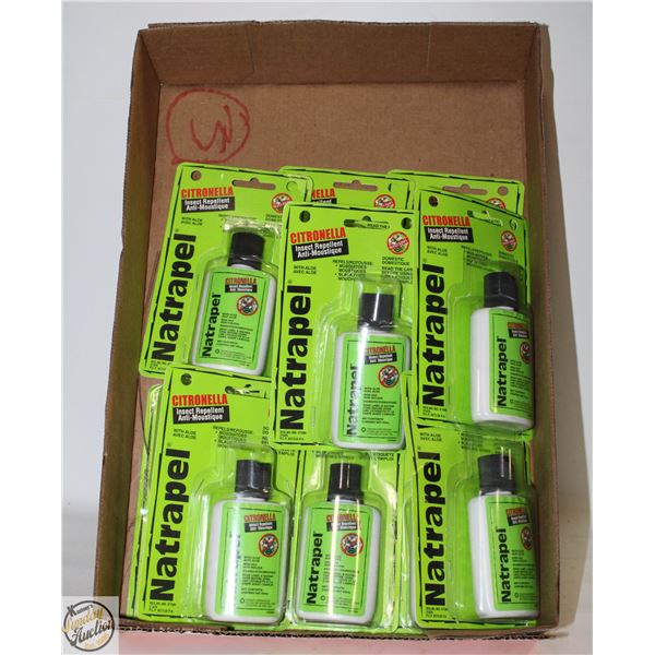 FLAT OF INSECT REPELLENT.