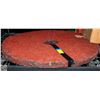 Image 1 : 24" X 3/4" RECYCLED RUBBER TREE RINGS - SET OF 2