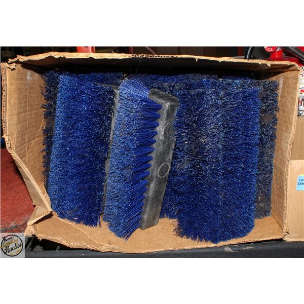 BOX OF FOOT BRUSHES.