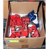 Image 1 : FLAT OF ASSORTED PIPE CLAMPS.