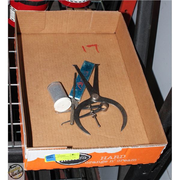 FLAT OF METAL WORKING TOOLS.