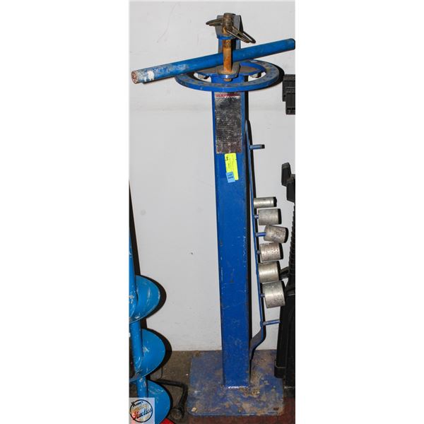 FLOOR-MOUNT HEAVY DUTY MANUAL ROLL BENDER