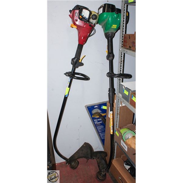 2 GAS TRIMMERS WEEDEATER & HOMELIFE - ESTATE