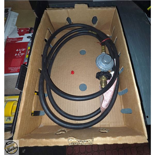 9 FOOT PROPANE TANK HOSE AND REGULATOR