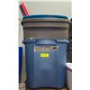 Image 1 : BUNDLE OF 3 LARGE STORAGE TOTES WITH 3 LIDS -
