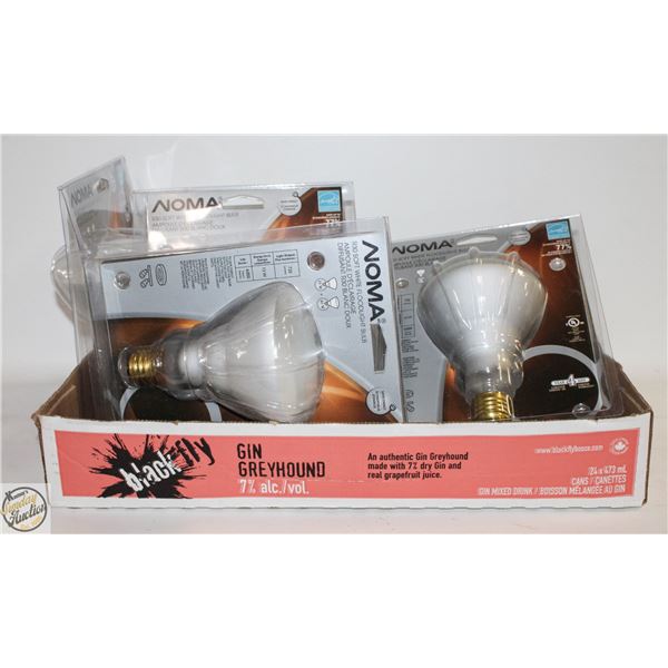 NEW SET OF 6 R30 SOFT WHITE FLOOD LIGHT BULBS