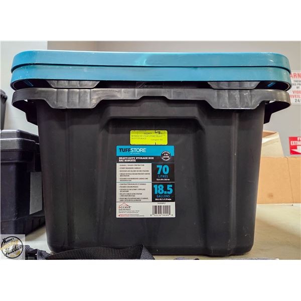 BUNDLE OF 2 TUFF STORE HEAVY DUTY STORAGE