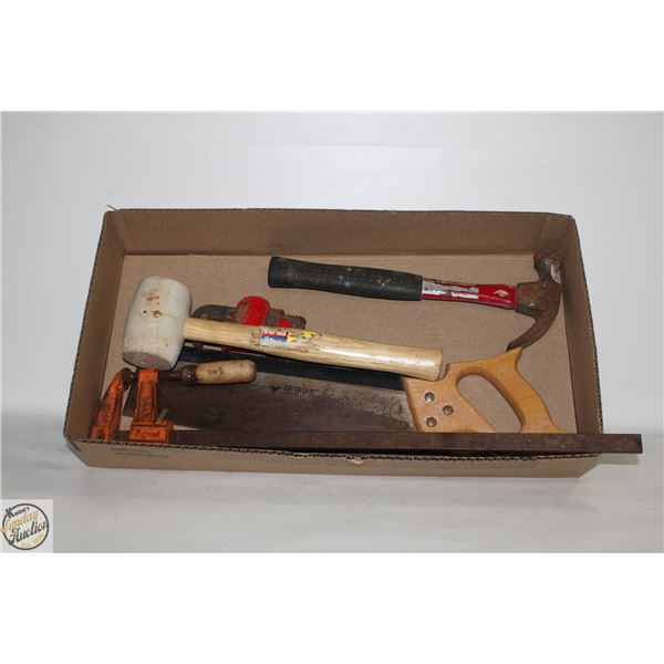 FLAT OF HANDTOOLS