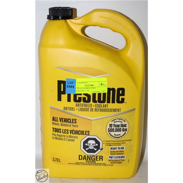 NEW SEALED PRESTONE ANTIFREEZE 3.75L