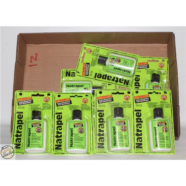 FLAT OF INSECT REPELLENT.