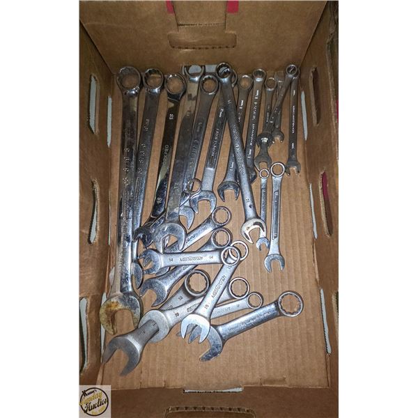 FLAT WITH 24 METRIC COMBINATION WRENCHES