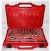 Image 1 : 28-PIECE 3/8"-DRIVE SAE SOCKET SET IN CASE -