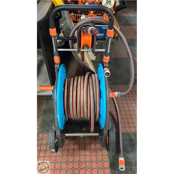 GARDENA GARDEN HOSE & WHEELED REEL