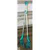 Image 1 : PAIR ADJUSTABLE WALKING CRUTCHES
