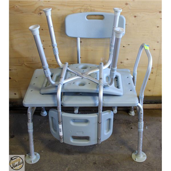 PAIR OF SHOWER MOBILITY ASSIST CHAIRS