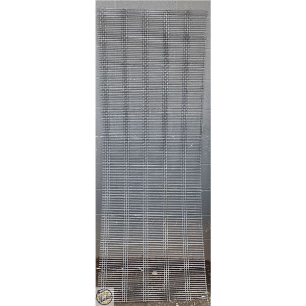 77" X 29" HIGH CARBON STEEL SCREEN