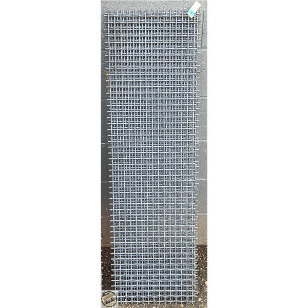 SET OF THREE 48" X 14" HIGH CARBON STEEL SCREENS