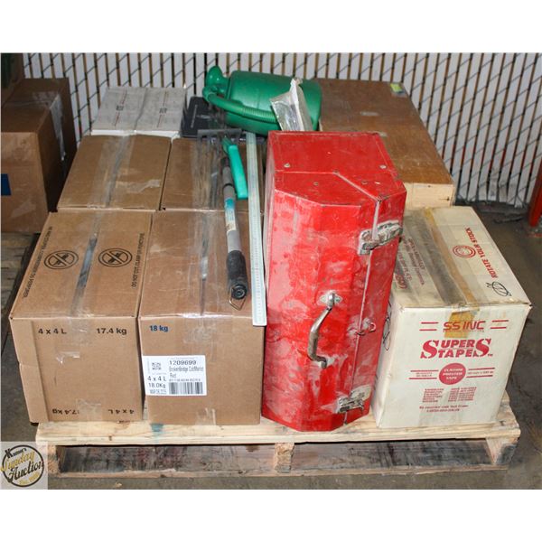 ESTATE PALLET- TOOLS/HARDWARE/SHOP/GARAGE