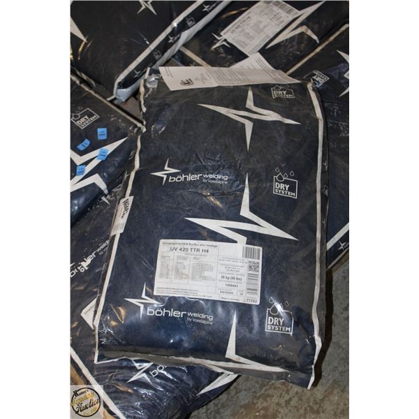 NEW 25KG BAG OF BOHLER WELDING SUPPLY DRY SYSTEM