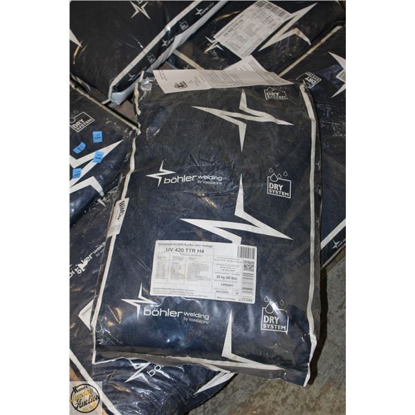 NEW 25KG BAG OF BOHLER WELDING SUPPLY DRY SYSTEM