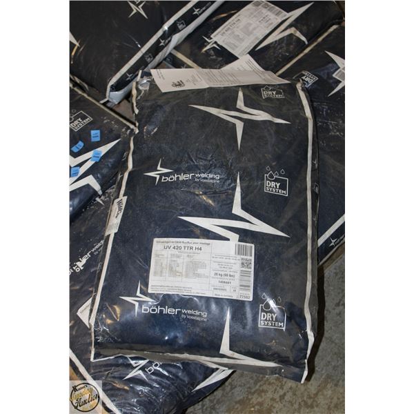 NEW 25KG BAG OF BOHLER WELDING SUPPLY DRY SYSTEM