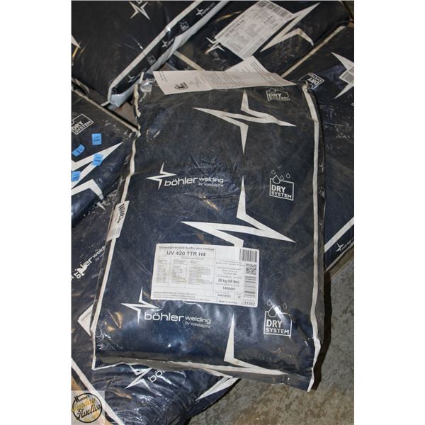 NEW 25KG BAG OF BOHLER WELDING SUPPLY DRY SYSTEM