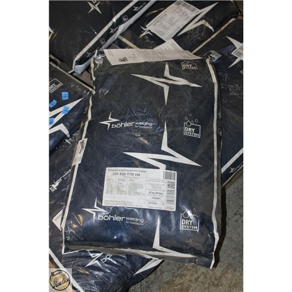NEW 25KG BAG OF BOHLER WELDING SUPPLY DRY SYSTEM